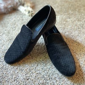 Giorgio Brutini black velvet loafers size 8 1/2M